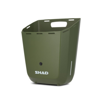 DAILY BIKE BOX 20L FIXED MOUNT AMSTERDAM GREEN
